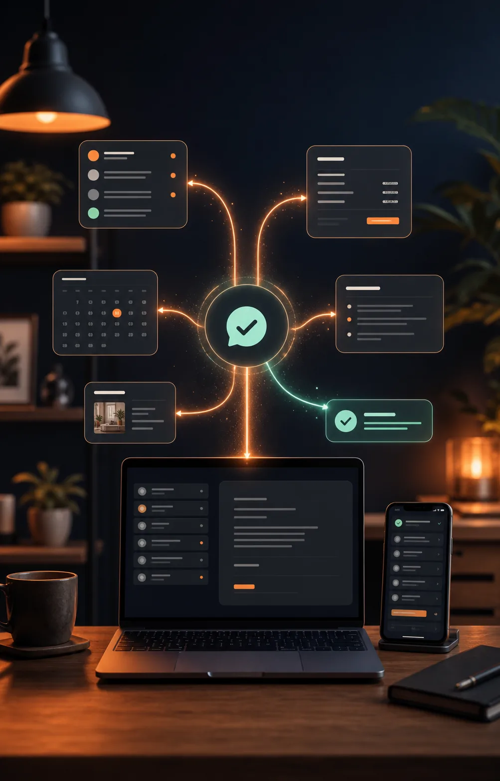 One AI assistant connecting messages, prices, bookings, documents and completed tasks